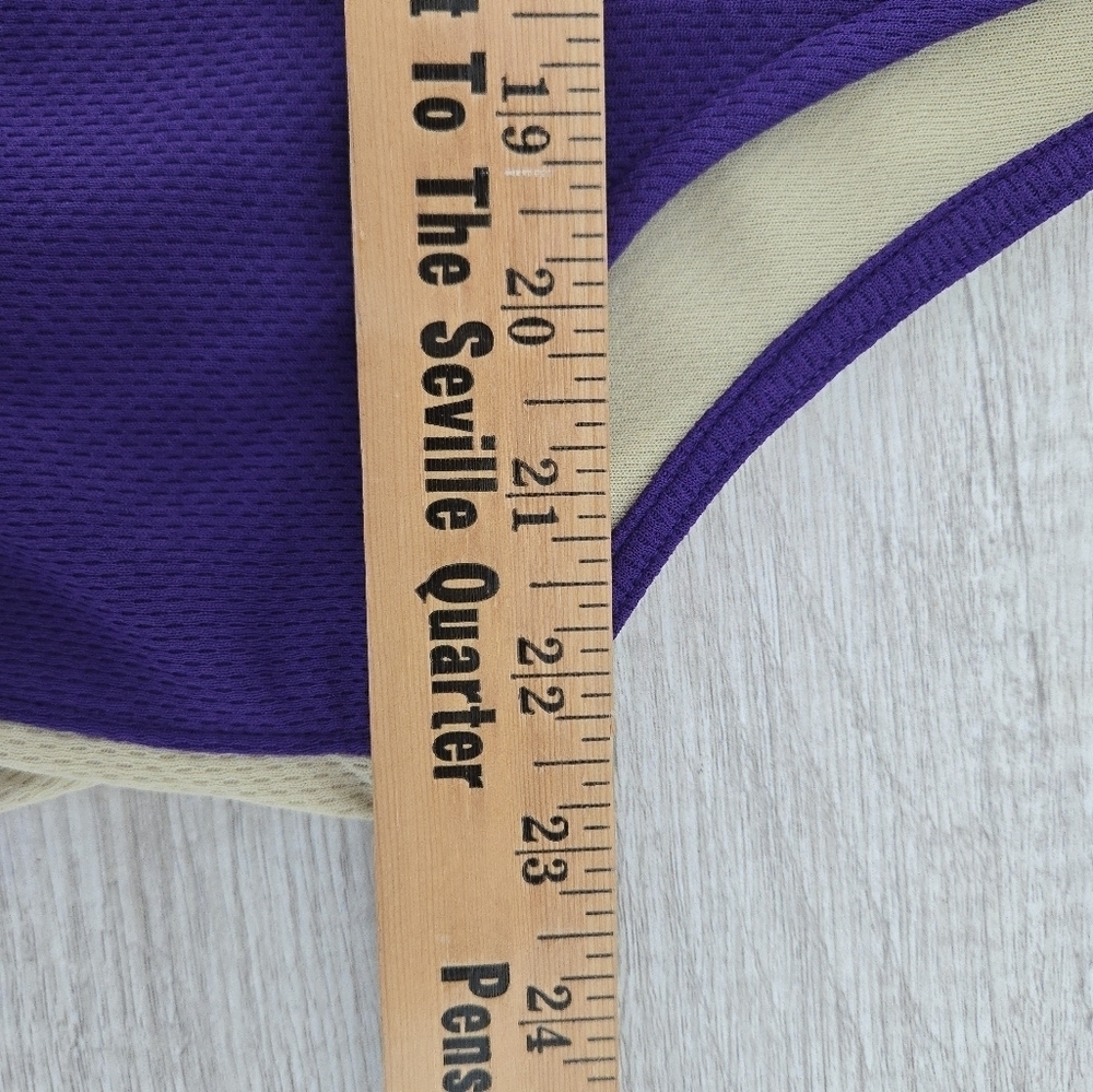 Nike Huskies #33 Basketball Jersey Sewn Purple Athletic Team Mens Large L NCAA - Picture 6 of 7